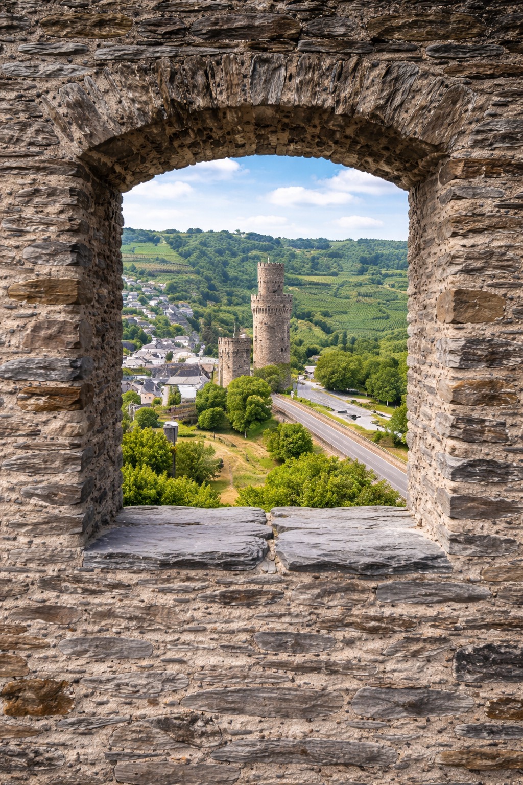 Landschaft rund um Loreley